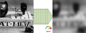 GPU and CPU implementation of Young - Van Vliet's Recursive Gaussian Smoothing Filter